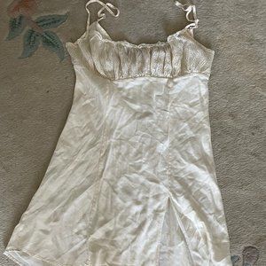 Vintage Victoria's Secret Silk Camisole Short Slip Large